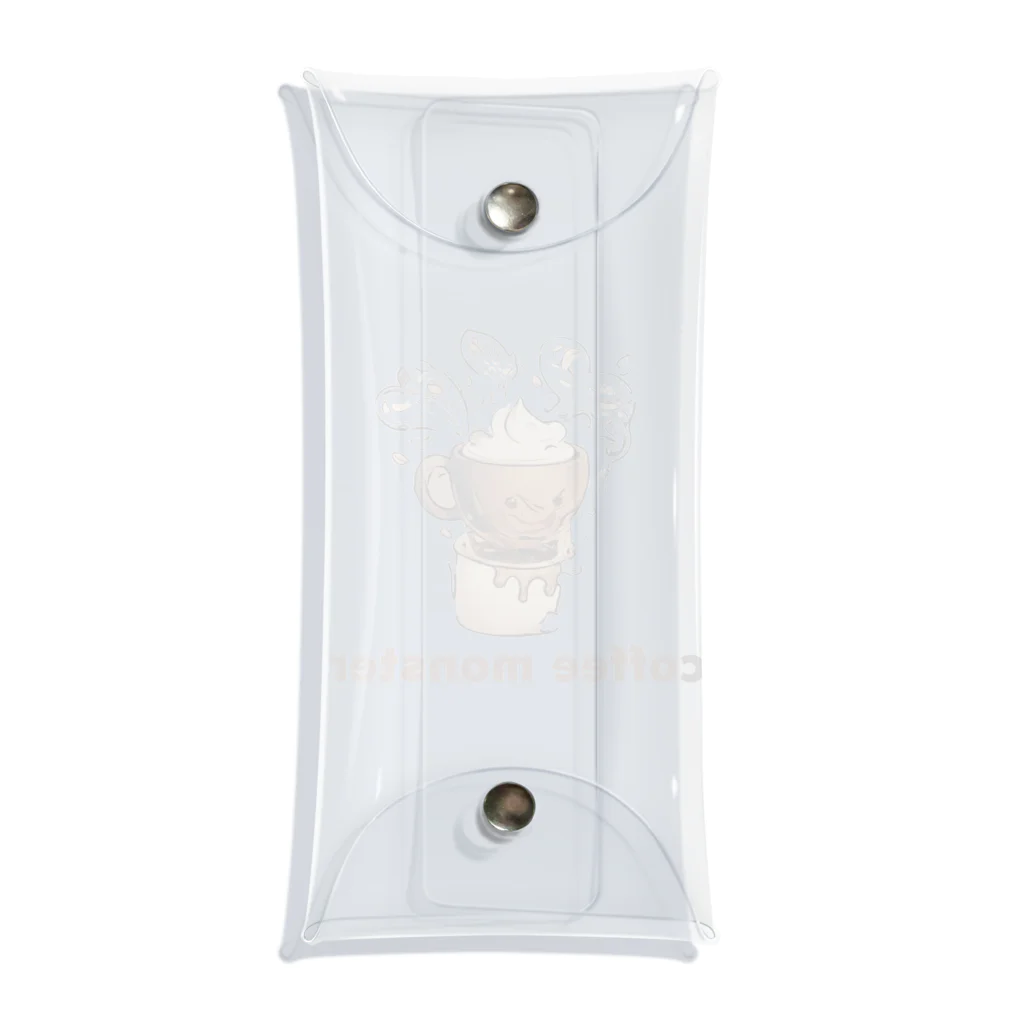 leisurely_lifeのCoffee Monster Java Clear Multipurpose Case