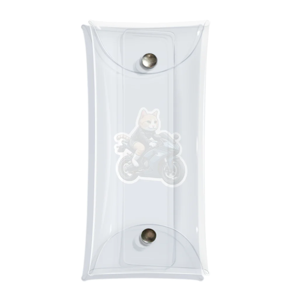 kemono-friendのネコライダー Clear Multipurpose Case