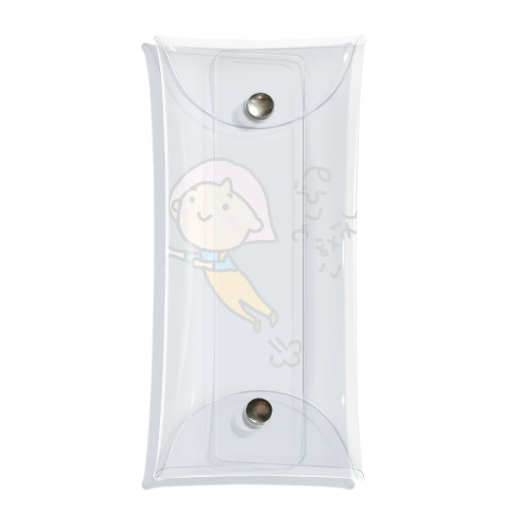 さんりんごののびしろしかない みくちゃん Clear Multipurpose Case