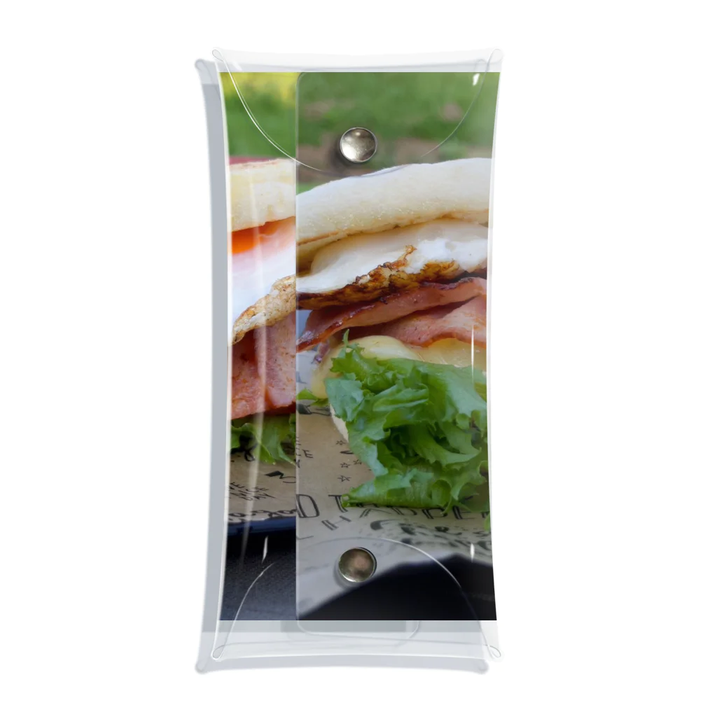 キャンパーのキャンプ飯 Clear Multipurpose Case