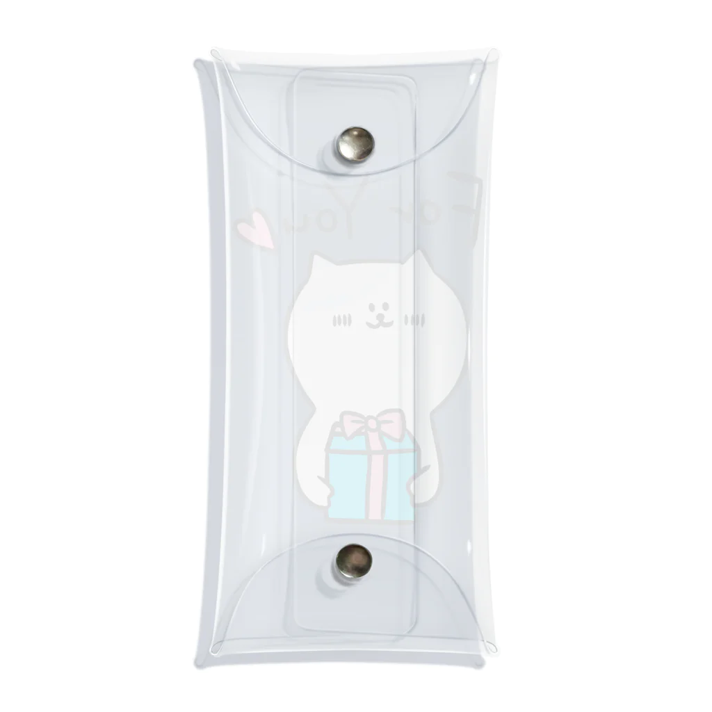 kuraokurakoのねこころこ。 Clear Multipurpose Case