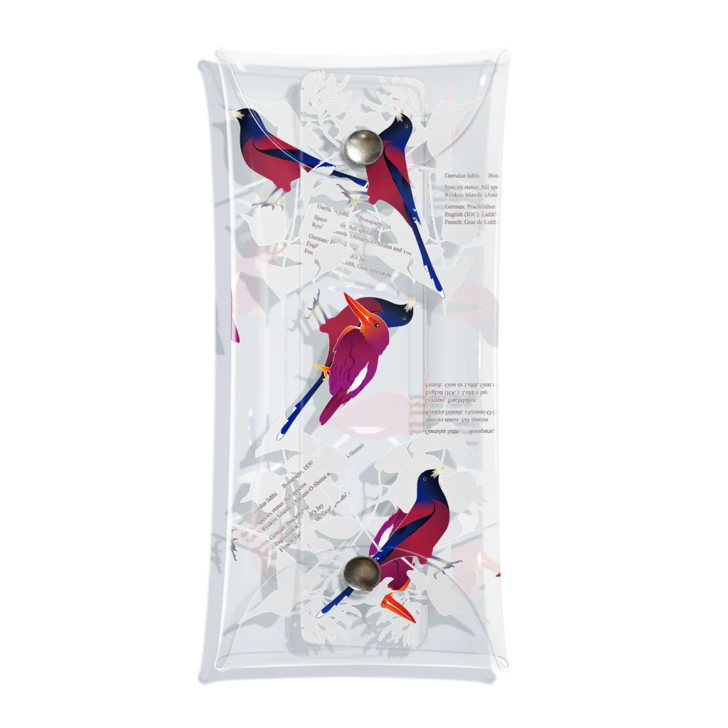 ひねもす屋　2号店の琉球の鮮やかな鳥たち Clear Multipurpose Case