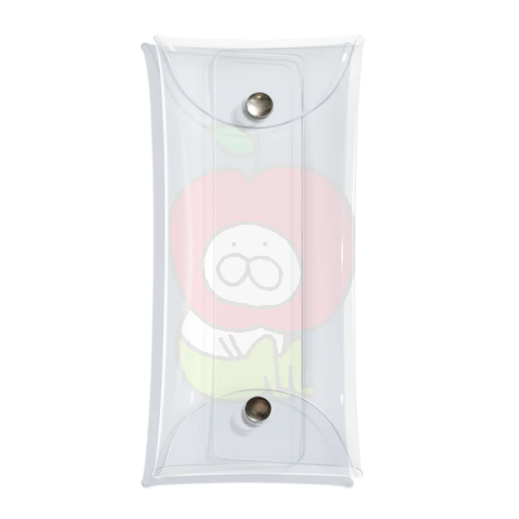 くらきち ONLINE SHOPのねこタイツ りんご Clear Multipurpose Case