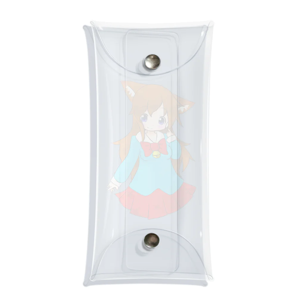 まっつん工房のネコミミの女の子 Clear Multipurpose Case