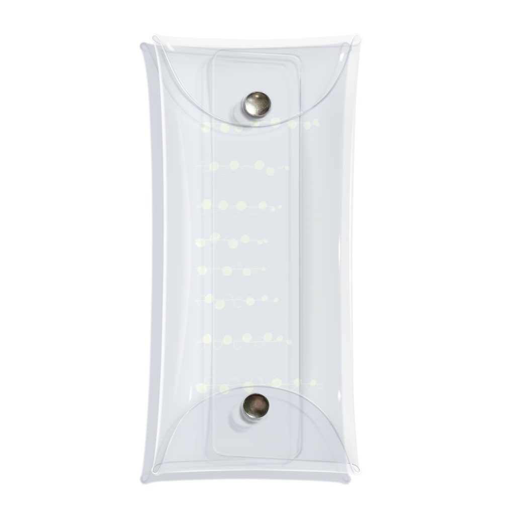 DOTEKKOのT-29 Green necklace Clear Multipurpose Case