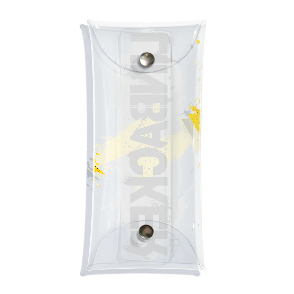 PB.DesignsのLINEBACKER Wallart  Clear Multipurpose Case