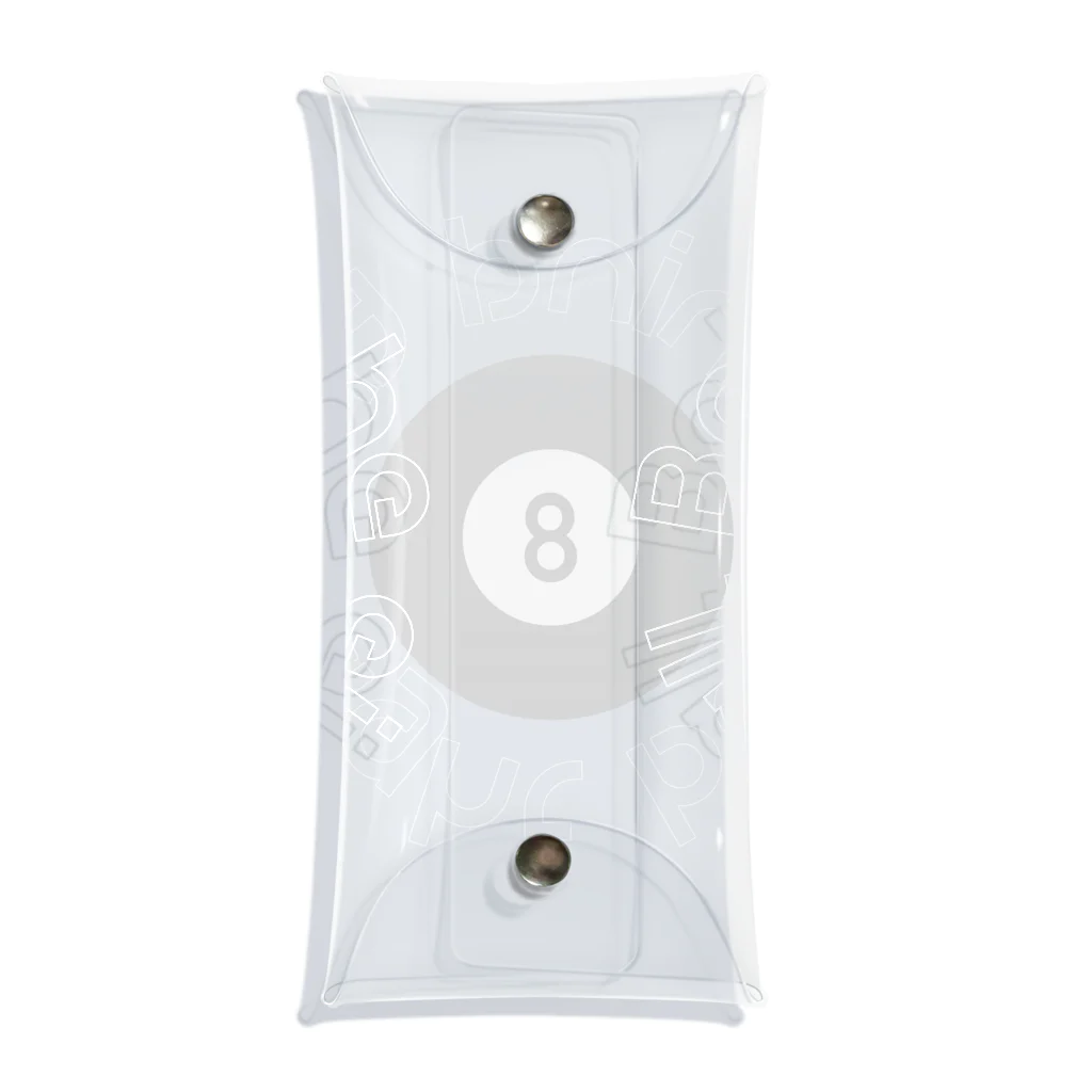 psssonの8ball Clear Multipurpose Case