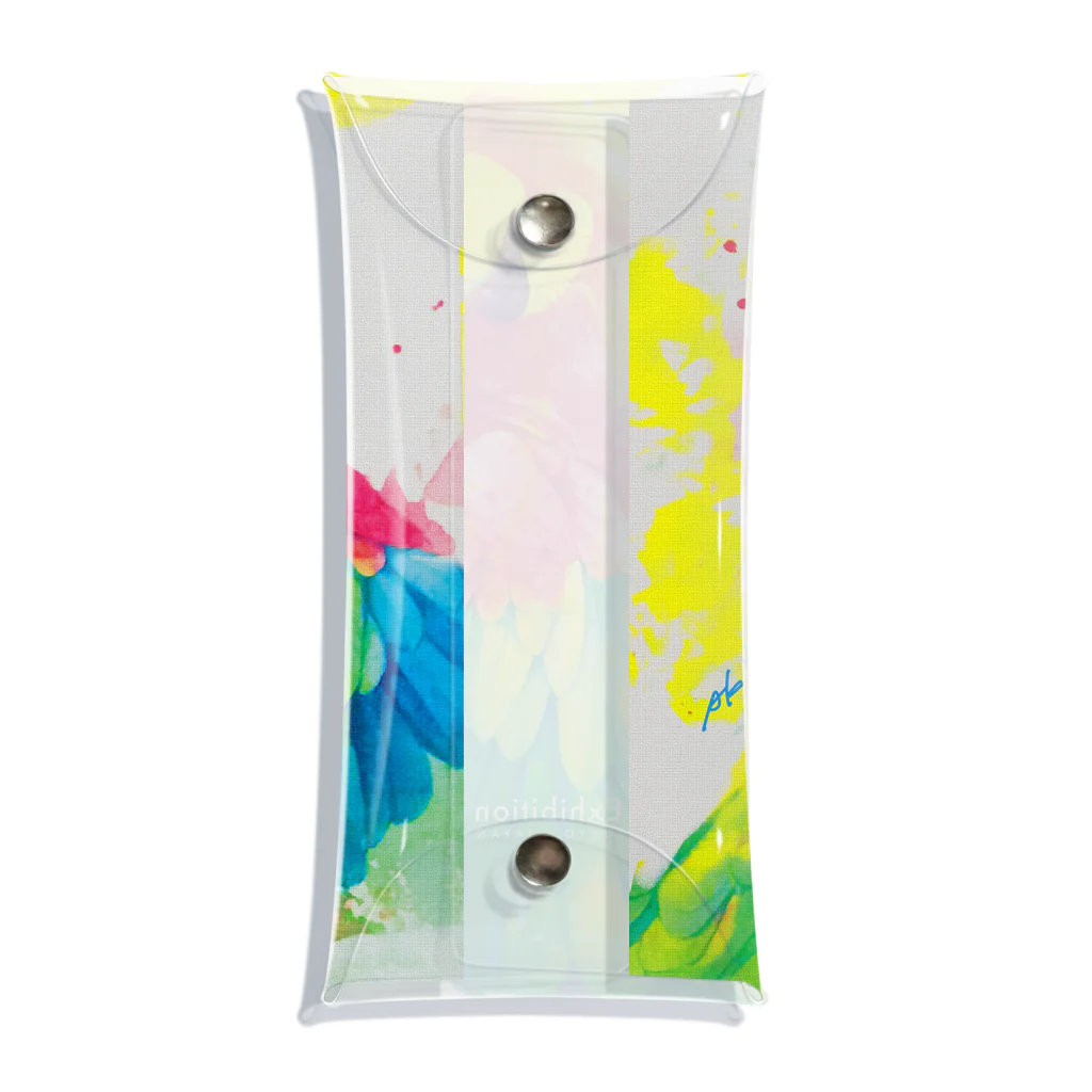 Akiss art ONLINE SHOPのひとり美しい赤い鳥 Clear Multipurpose Case