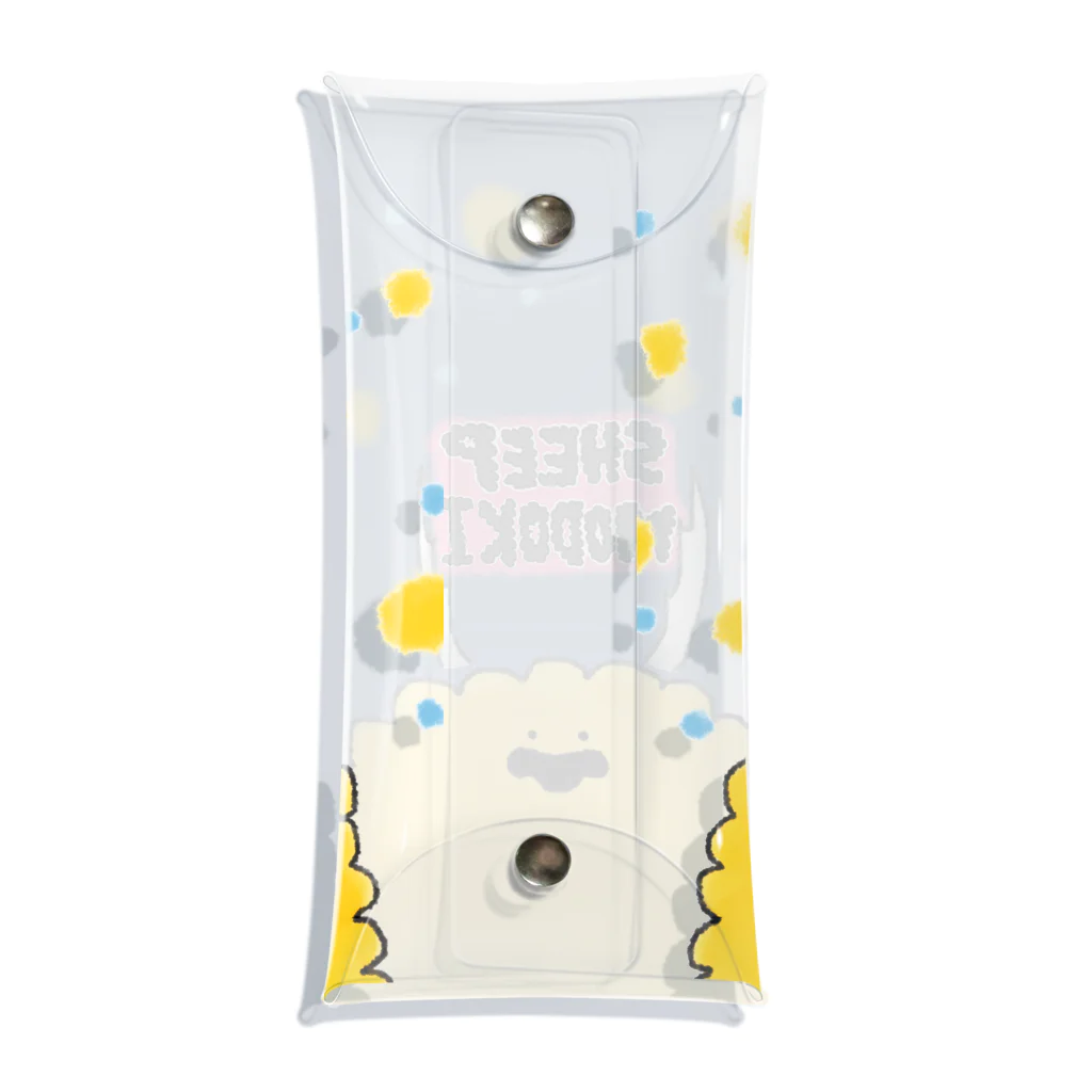 googlyのSheepmodoki up Clear Multipurpose Case