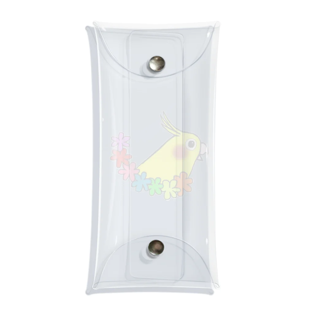 art極楽鳥のオカメインコのルビー Clear Multipurpose Case