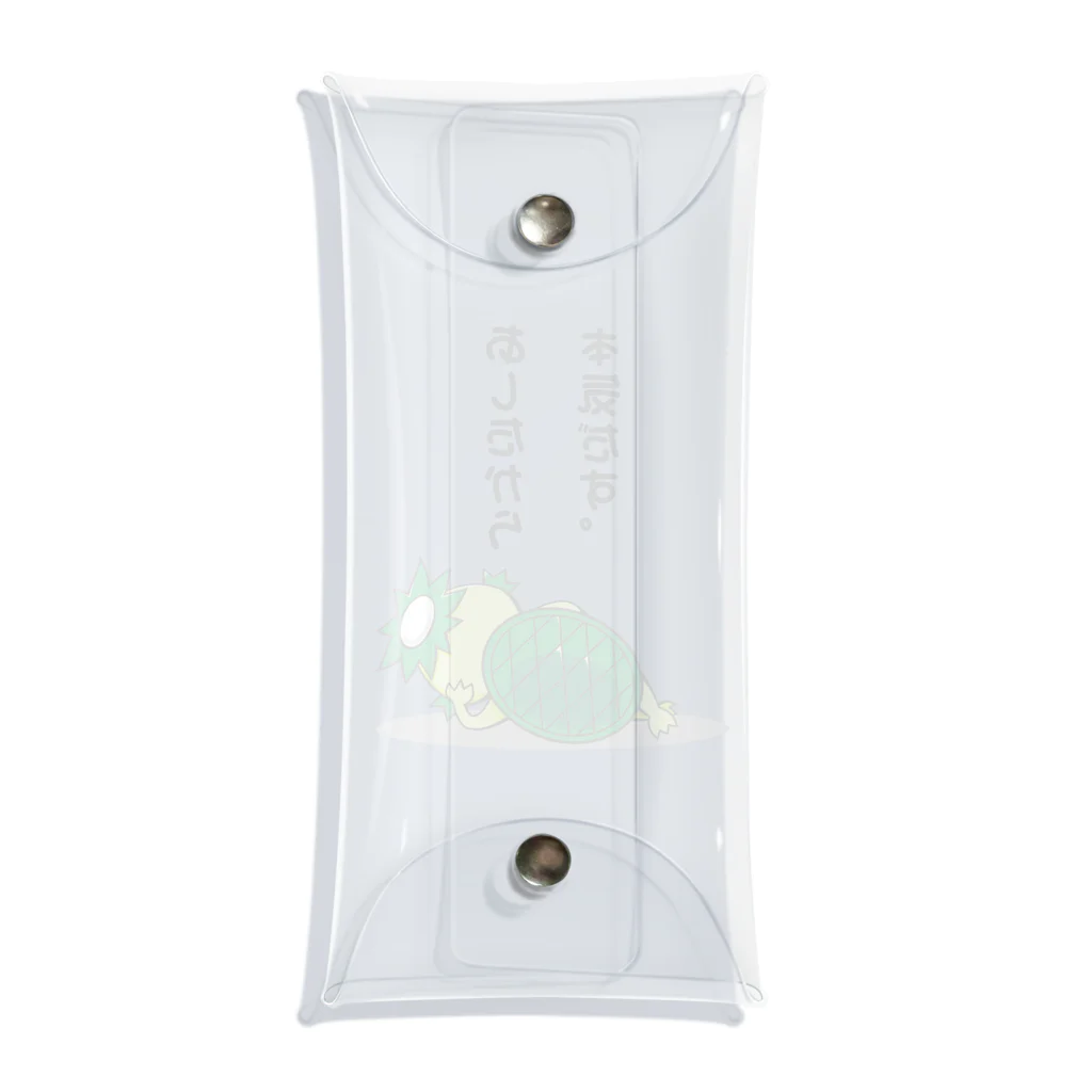 WEBYAの「明日から本気出す。」かっぱ君 Clear Multipurpose Case