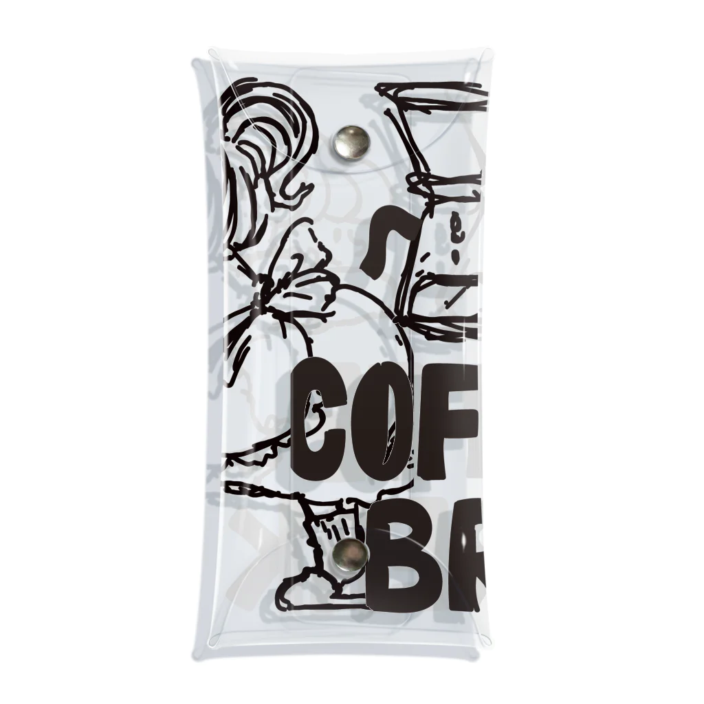 エソラコトのcoffee girl Clear Multipurpose Case