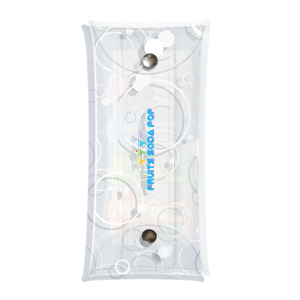 とののFruits soda pop night Clear Multipurpose Case