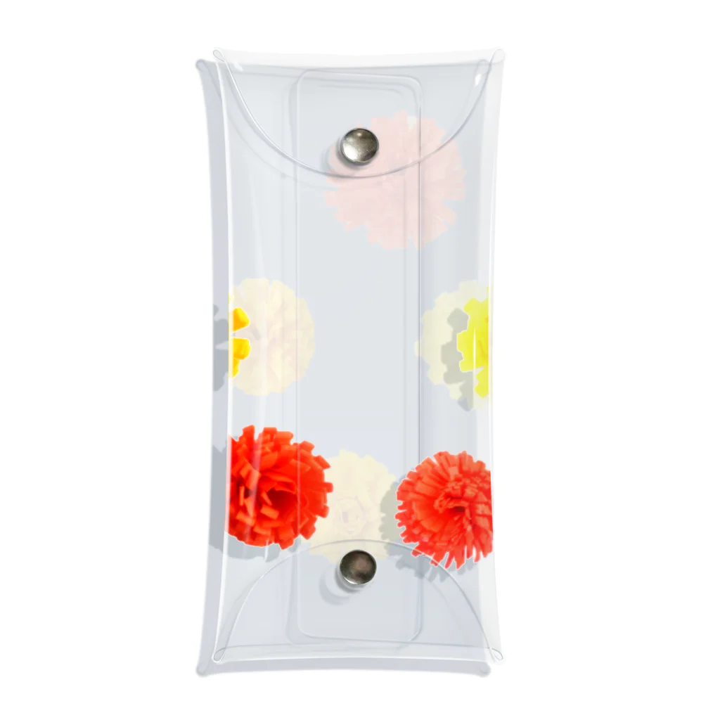 つづみこのオレンジの花 Clear Multipurpose Case