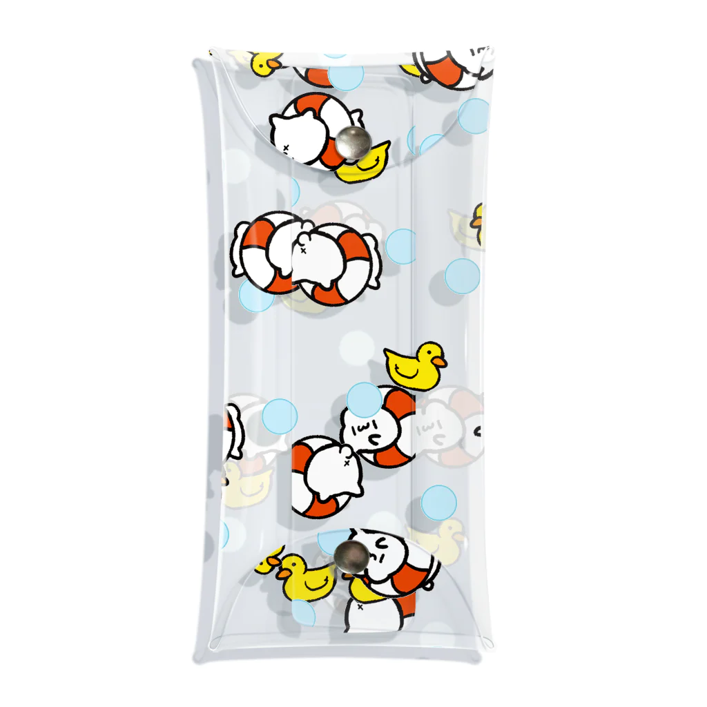 コッペパンうさぎのうさぎの夏 Clear Multipurpose Case