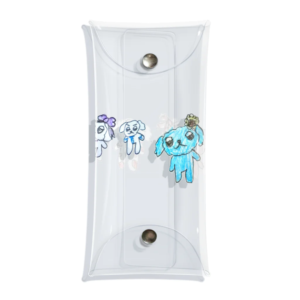 samiのわんまる Clear Multipurpose Case