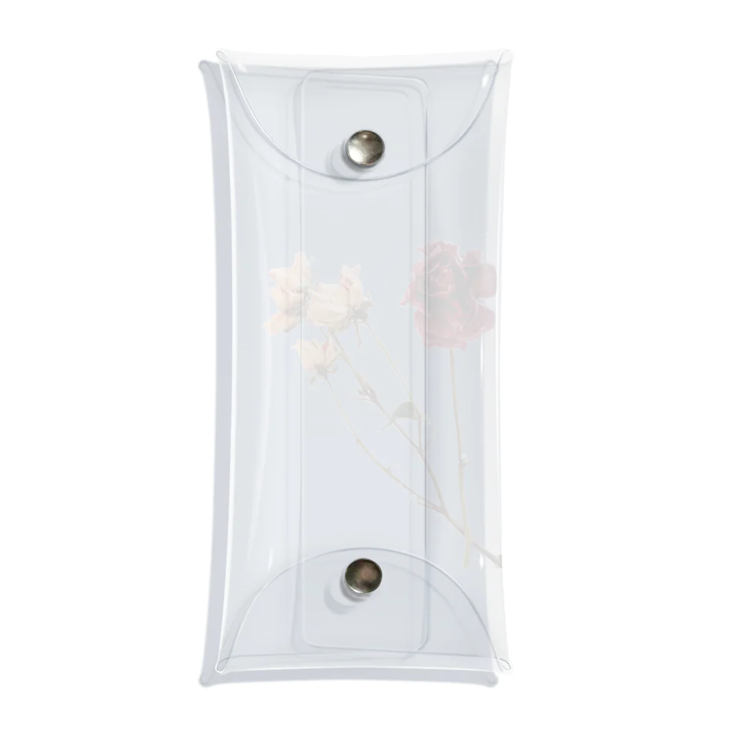 ネコッチ＿k(*´ω｀*)の薔薇 Clear Multipurpose Case