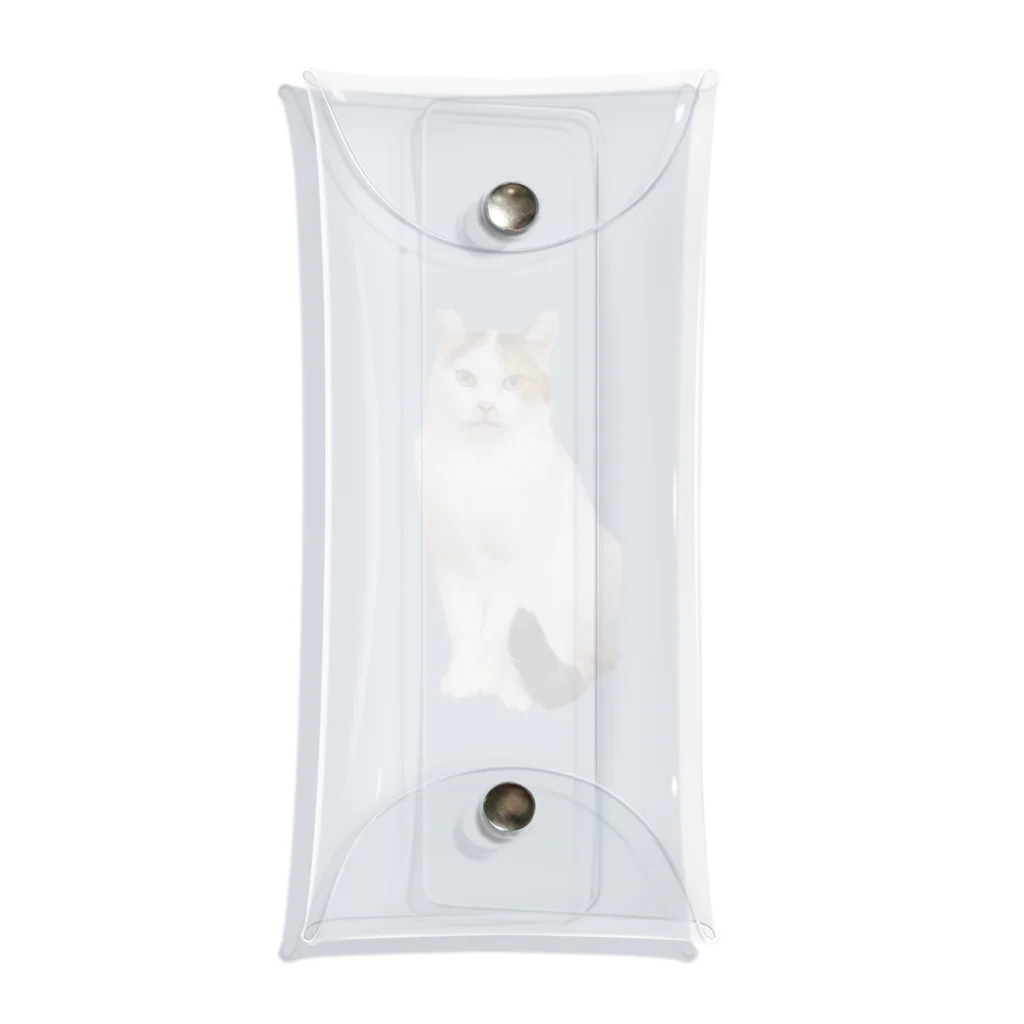 うちの猫ら　2号店のミケ子 Clear Multipurpose Case