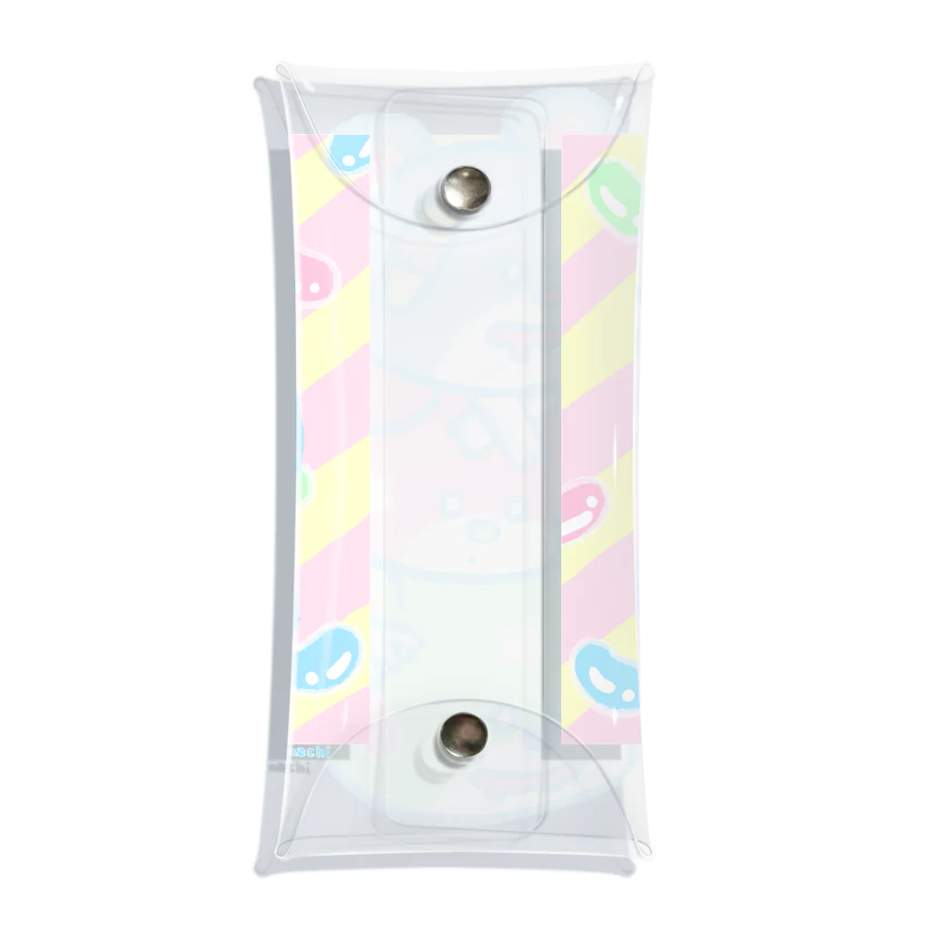 アジサイの織のSweet Bear Bear Bear Clear Multipurpose Case