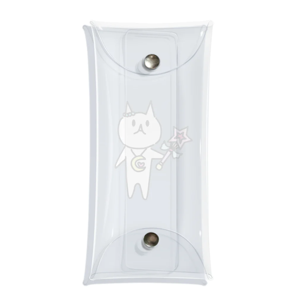 miso soupの魔法少女もぐりん Clear Multipurpose Case