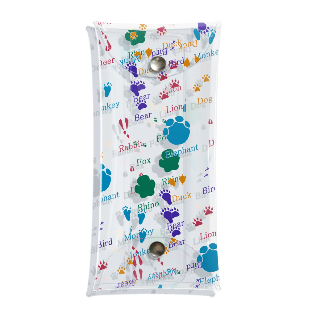 みらいのanimal tracks Clear Multipurpose Case