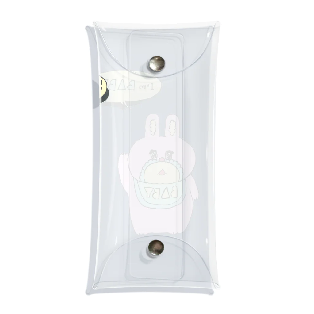 【Yuwiiの店】ゆぅぅぃーのうさBABY Clear Multipurpose Case