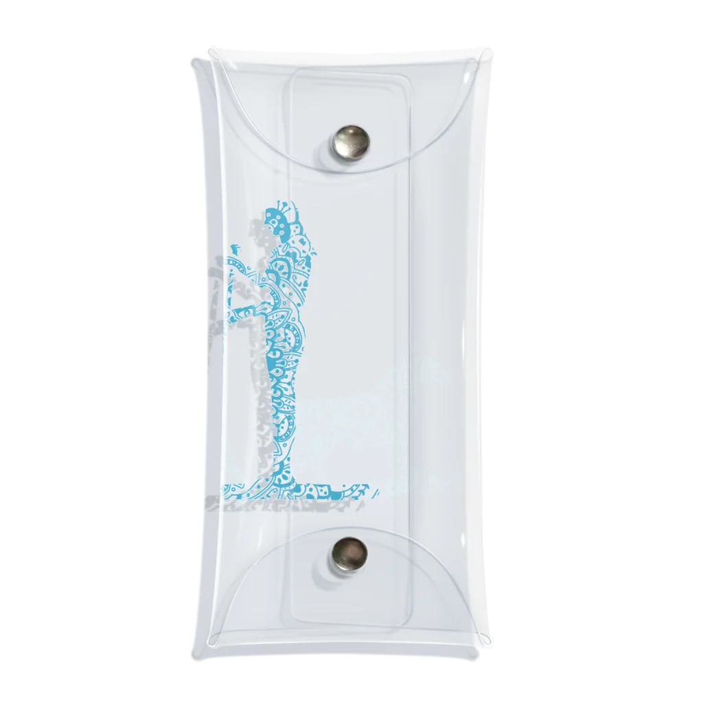 AtelierBoopの花月　SUPDog ジャックラッセル Clear Multipurpose Case