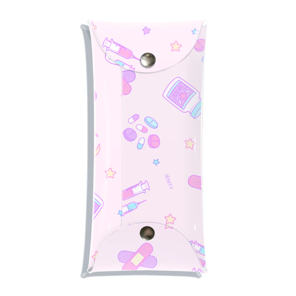IENITY　/　MOON SIDEの【IENITY】 Yamikawaii Syndrome #Pink クリアケース Clear Multipurpose Case