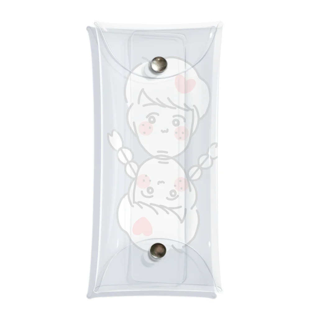 kamonon_15の男女 Clear Multipurpose Case