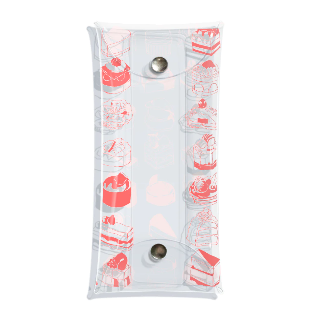 studio jexicaのcake pink Clear Multipurpose Case