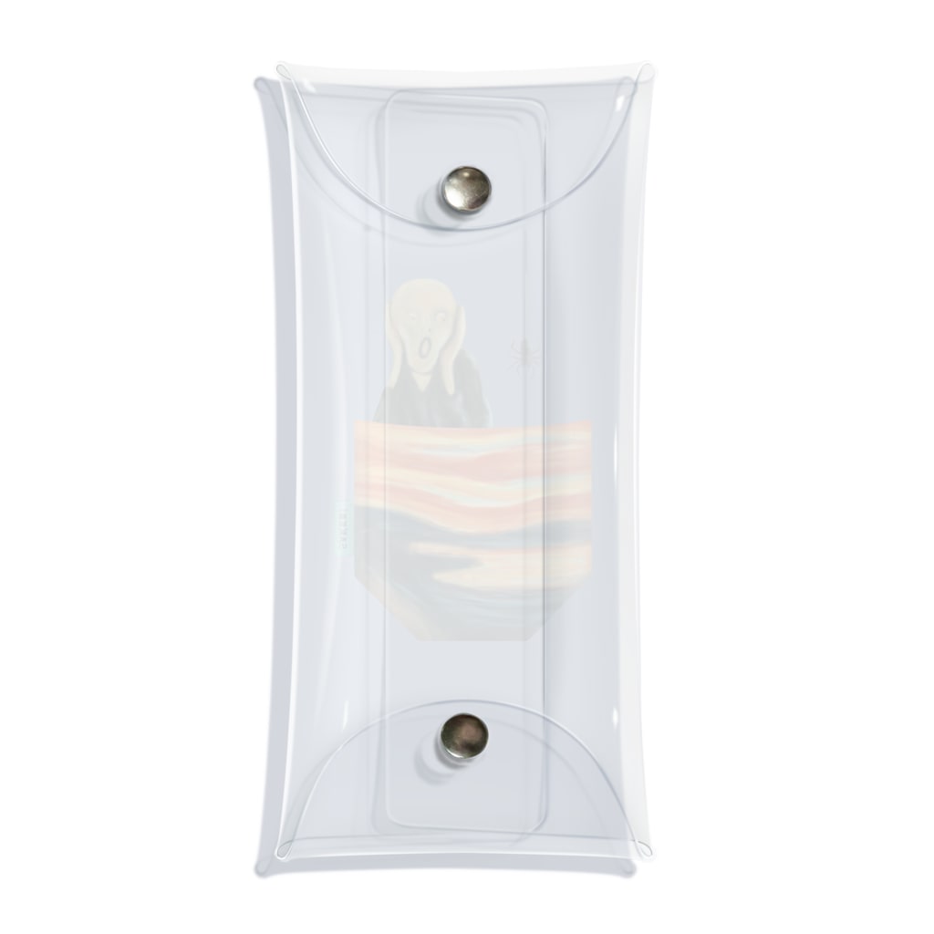 すとろべりーガムFactoryのポケットからの『叫び』 Clear Multipurpose Case