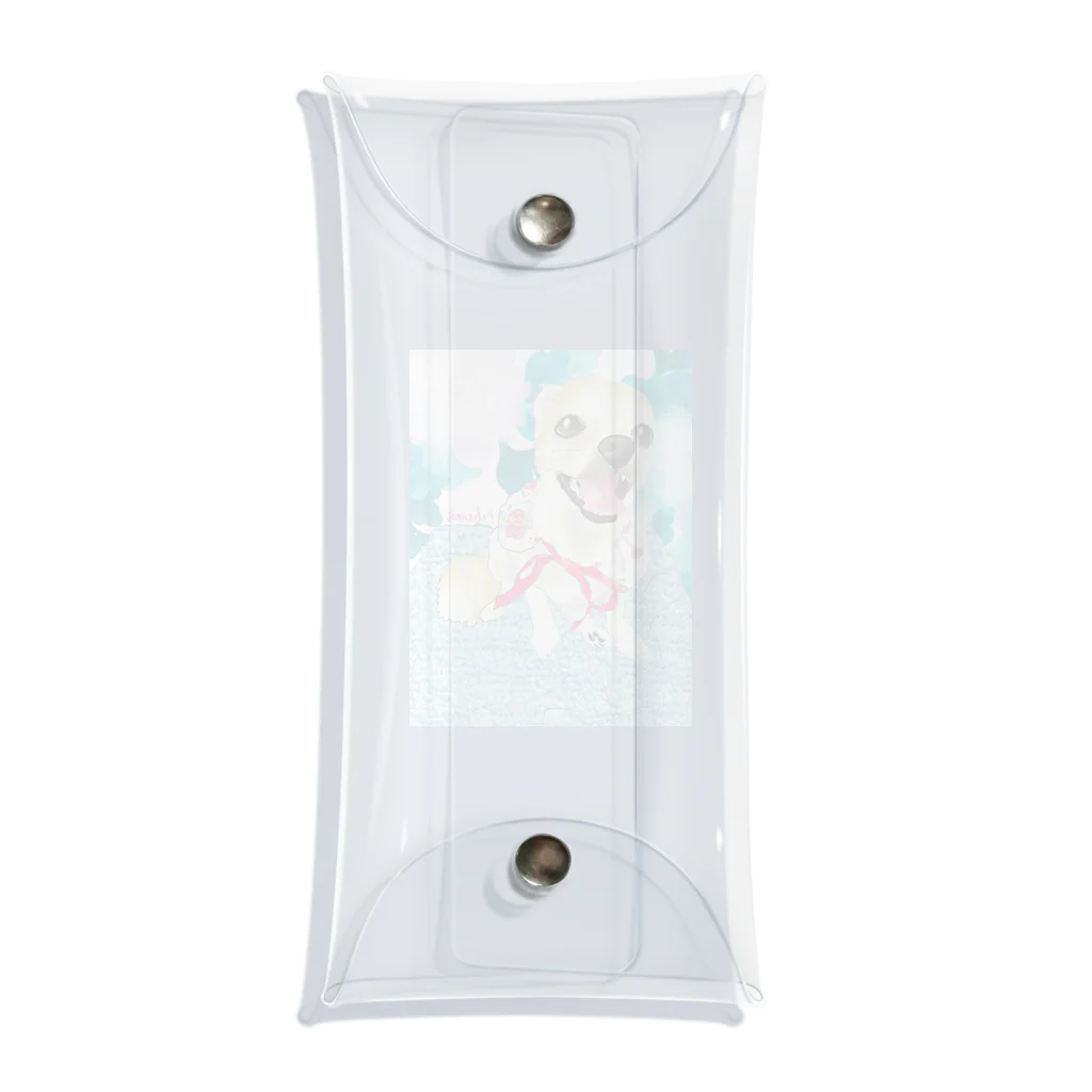 アニマルデザインはなのチワワの笑顔 Clear Multipurpose Case