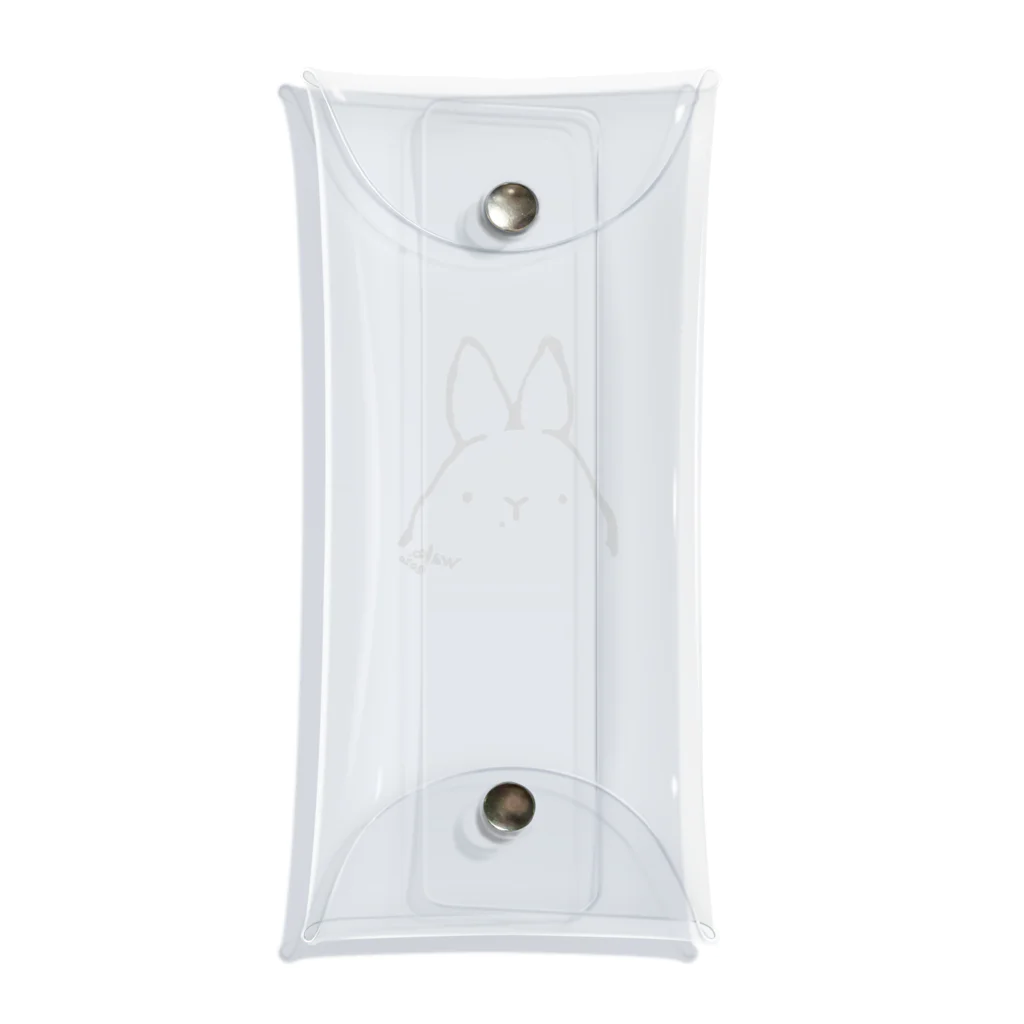 わこぱいのうさぱい. Clear Multipurpose Case