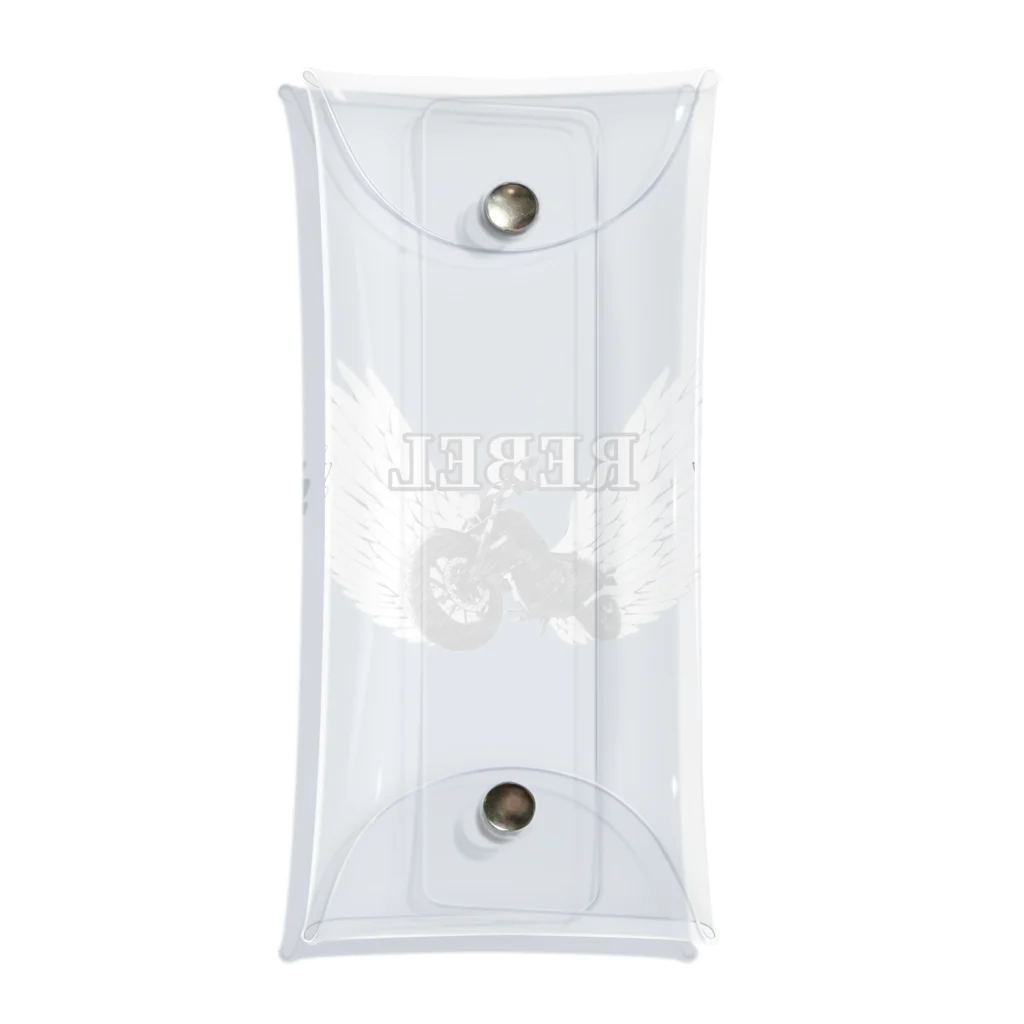 Aym'collectionのウィングREBEL Clear Multipurpose Case