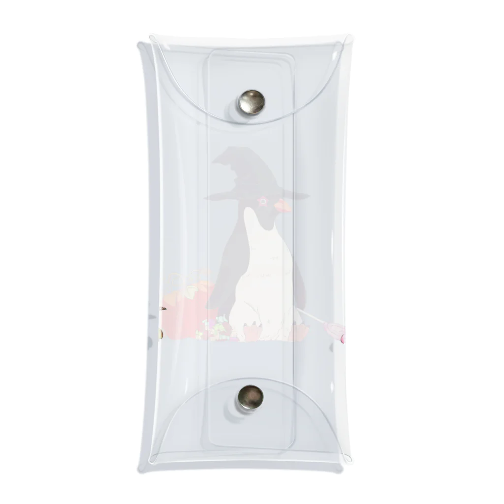 ペンギン好きを貫くのハロウィンペンギン Clear Multipurpose Case