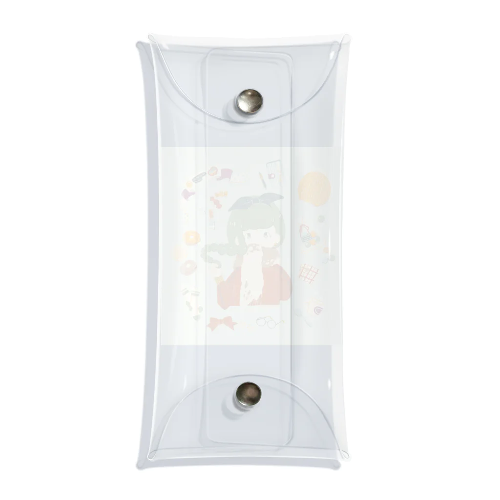 pop-popのPOP girl 『like』 Clear Multipurpose Case