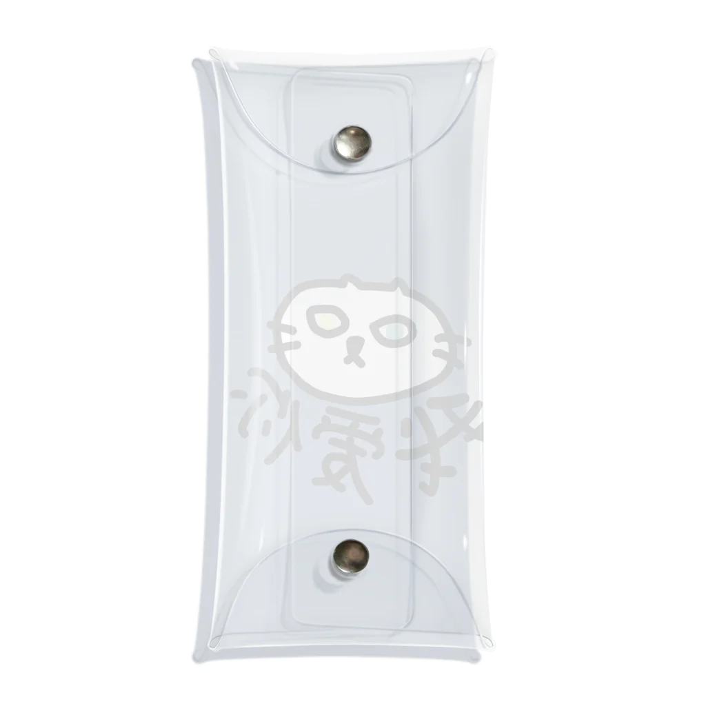 anchansの愛してるねこ Clear Multipurpose Case