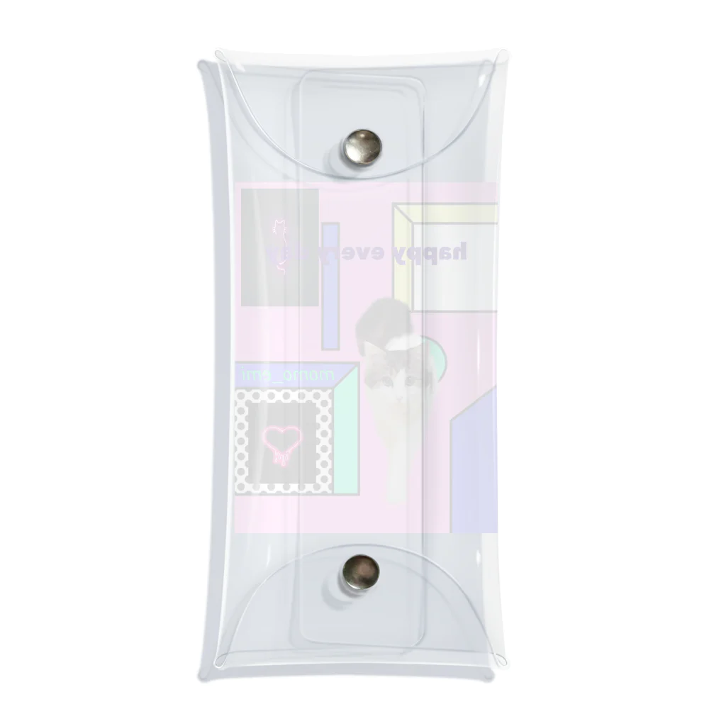 momo_emiのhappy Clear Multipurpose Case