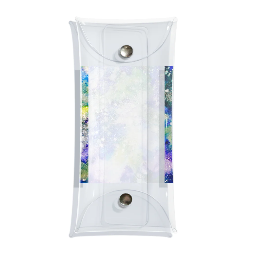 kumakikiのemotional galaxy Clear Multipurpose Case