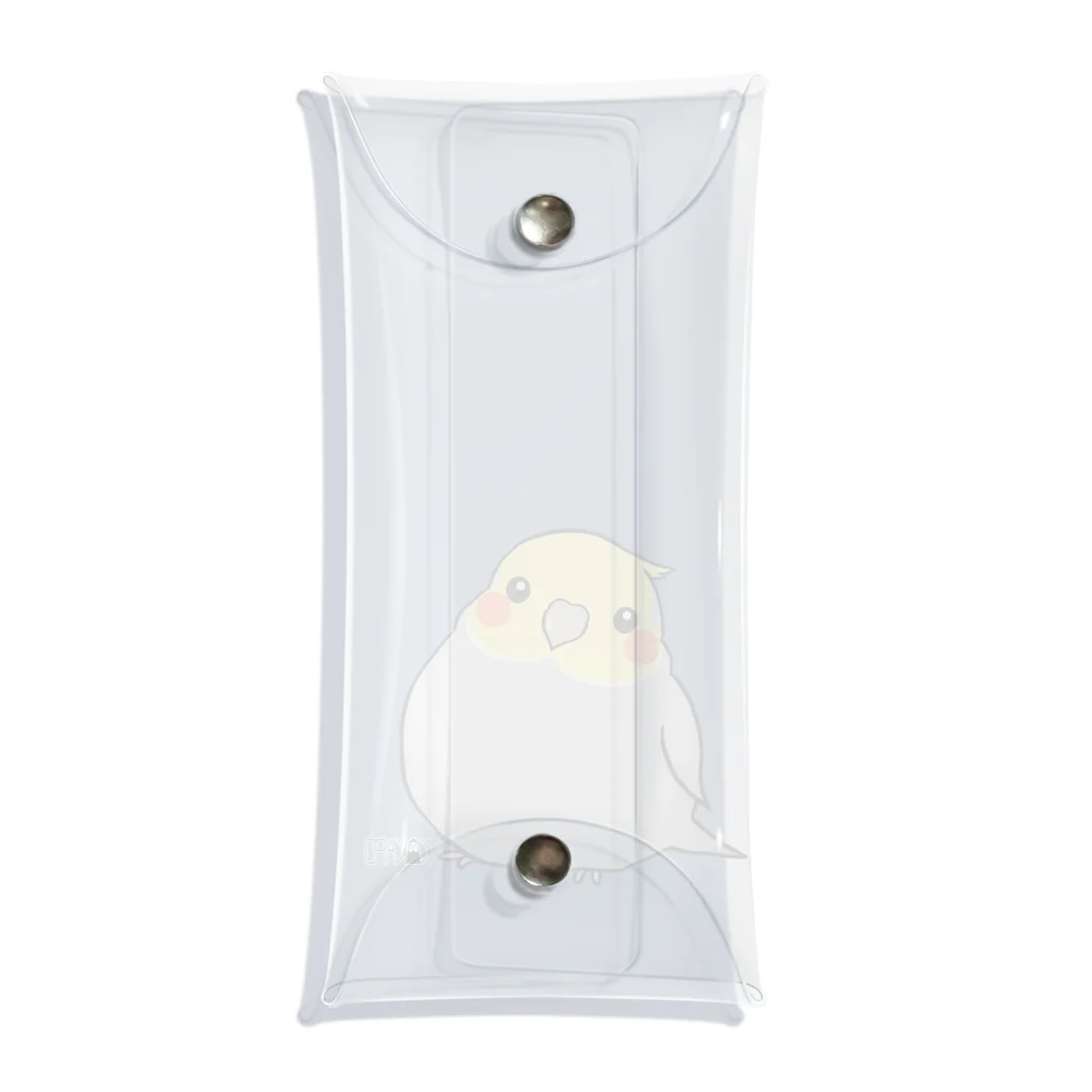 *KAKAPO*の*KAKAPO*のふんわりオカメインコちゃん(のまる) Clear Multipurpose Case