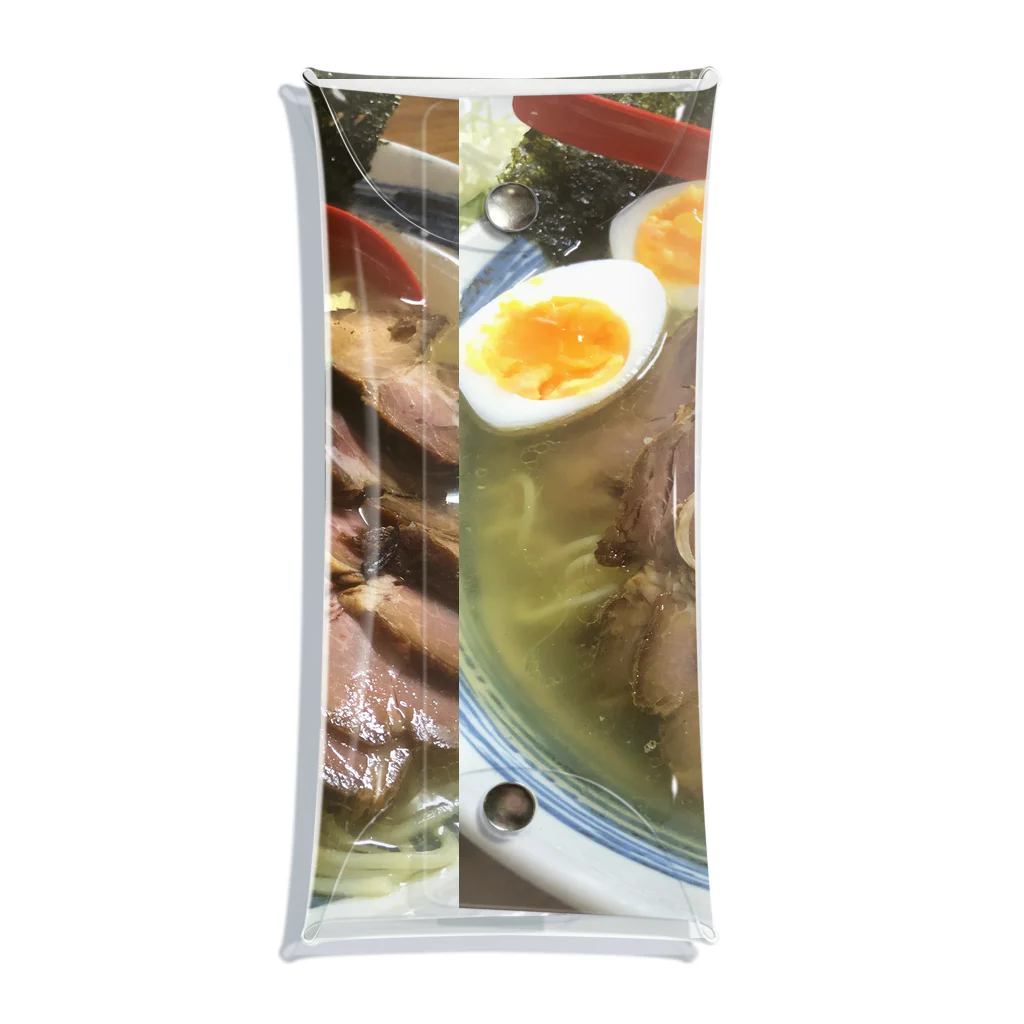 基本的に食べ物の店の塩チャーシュー麺 Clear Multipurpose Case