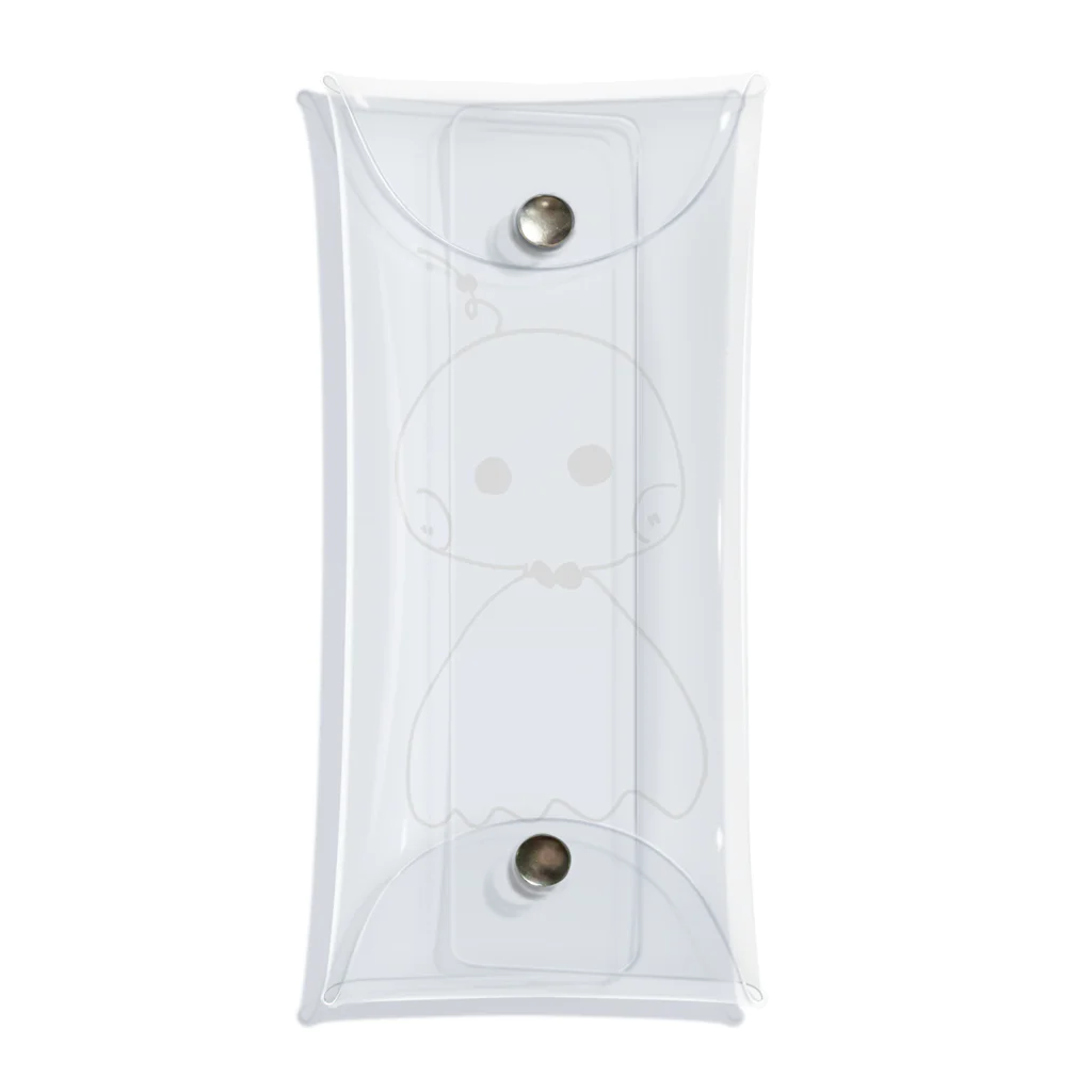 Po_Po_Factoryのてるてるくん Clear Multipurpose Case