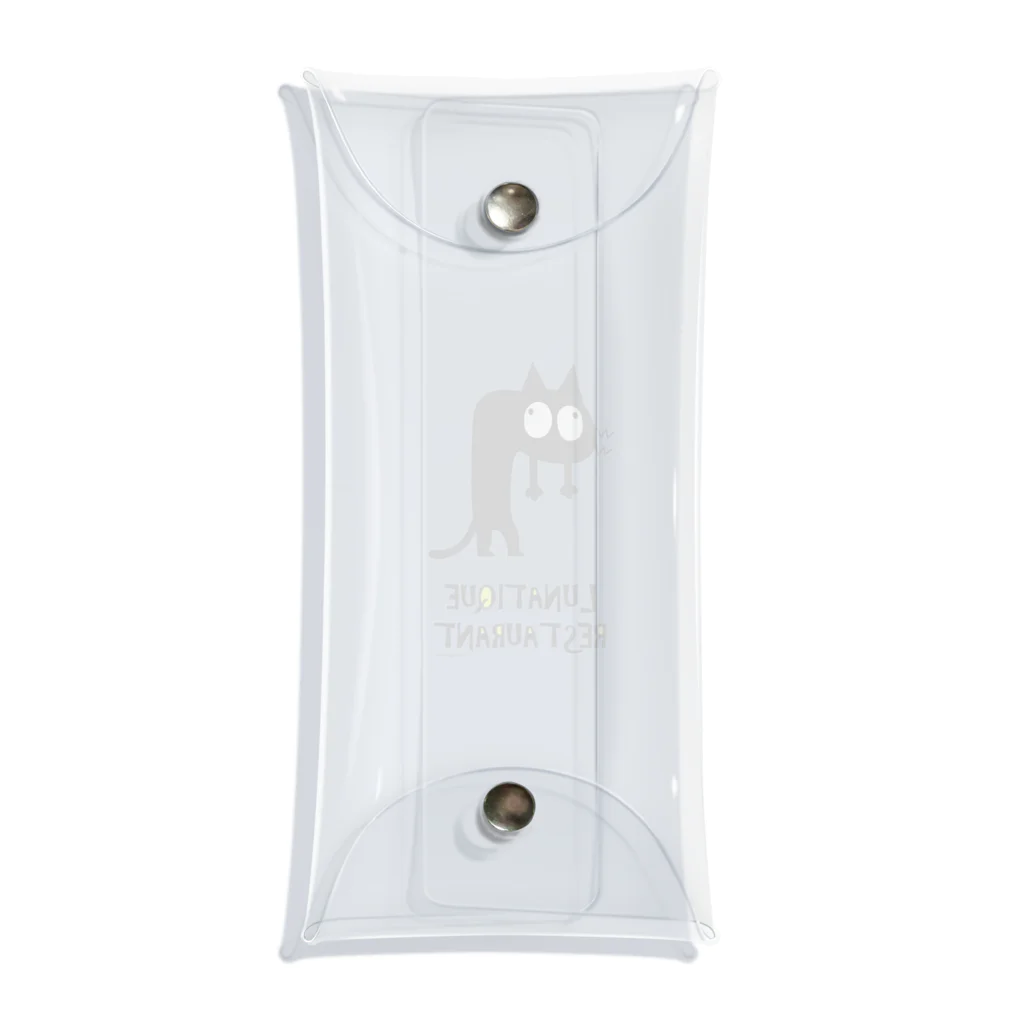 LunatiqueRestaurantの[LunaticRestaurant]黒猫 Clear Multipurpose Case