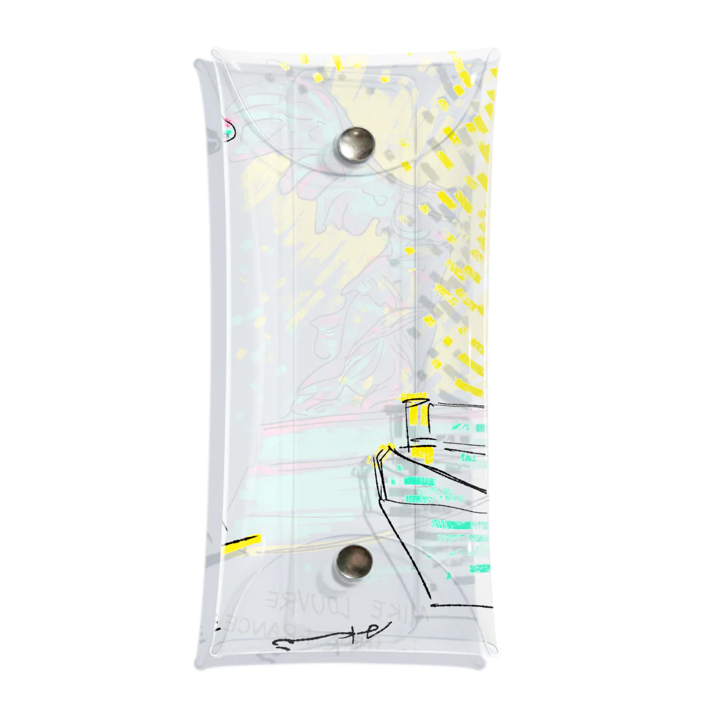 Akiss art ONLINE SHOPのルーブルのサモトラケのニケ Clear Multipurpose Case