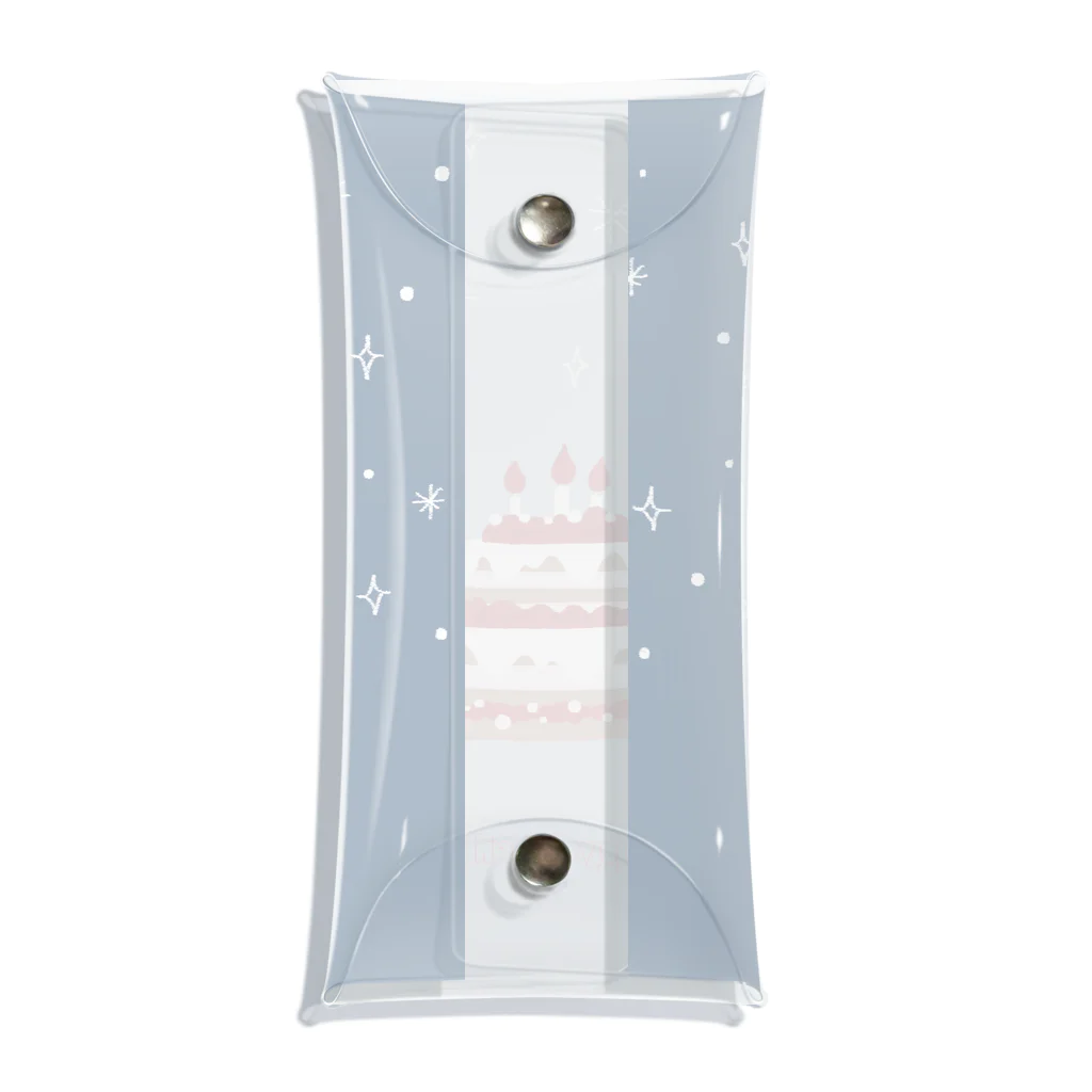 tasokunowarajiのHappy Birthday Clear Multipurpose Case