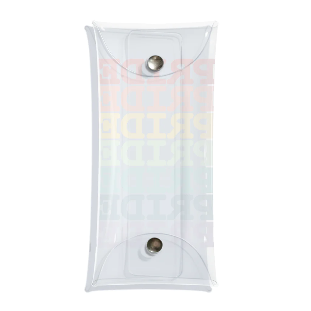 UNIQUE BOUTIQUEのRainbow Pride Clear Multipurpose Case