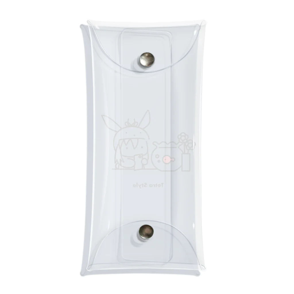 Tetra Styleの金魚（モカ） Clear Multipurpose Case