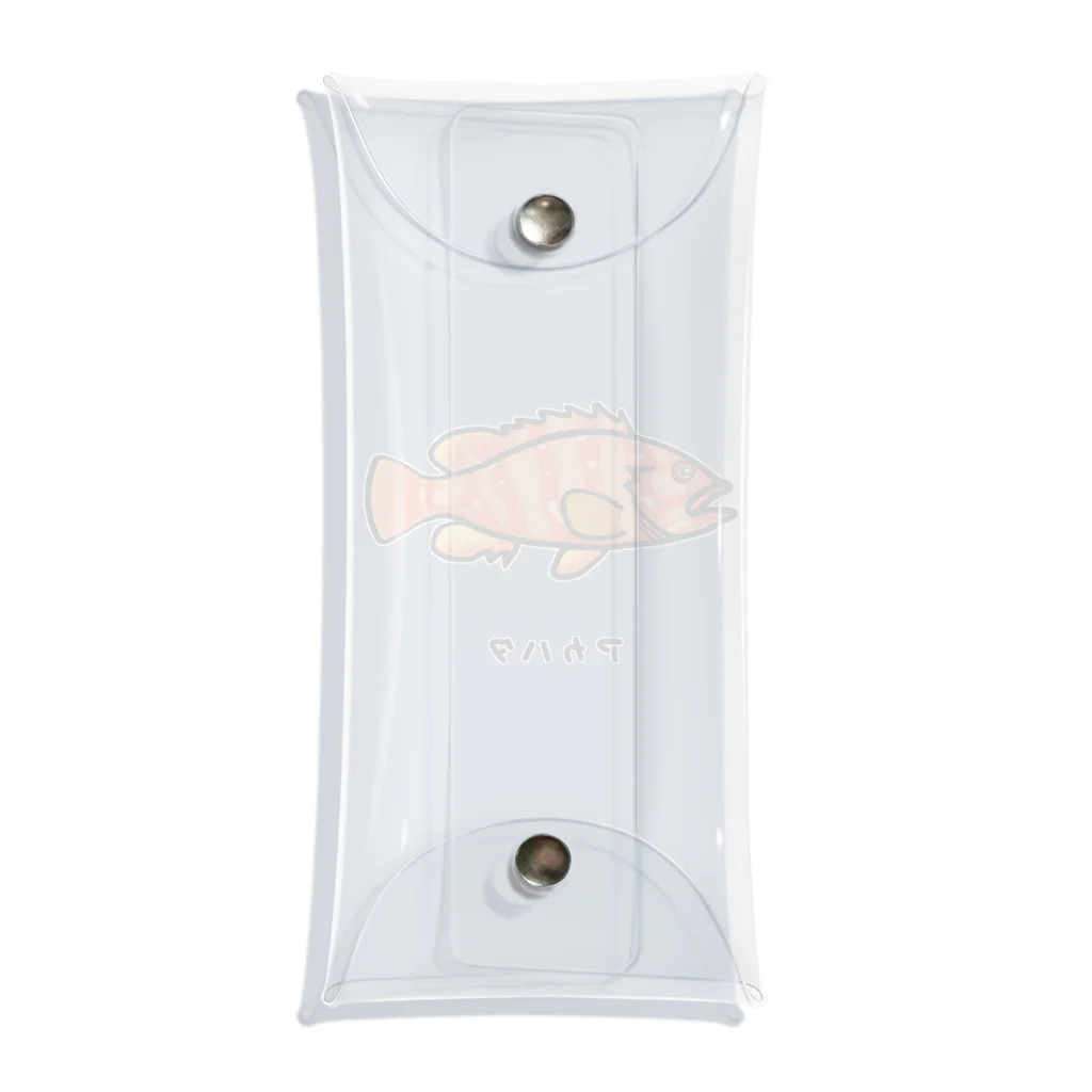 脂身通信Ｚの【魚シリーズ】アカハタ♪2107 Clear Multipurpose Case