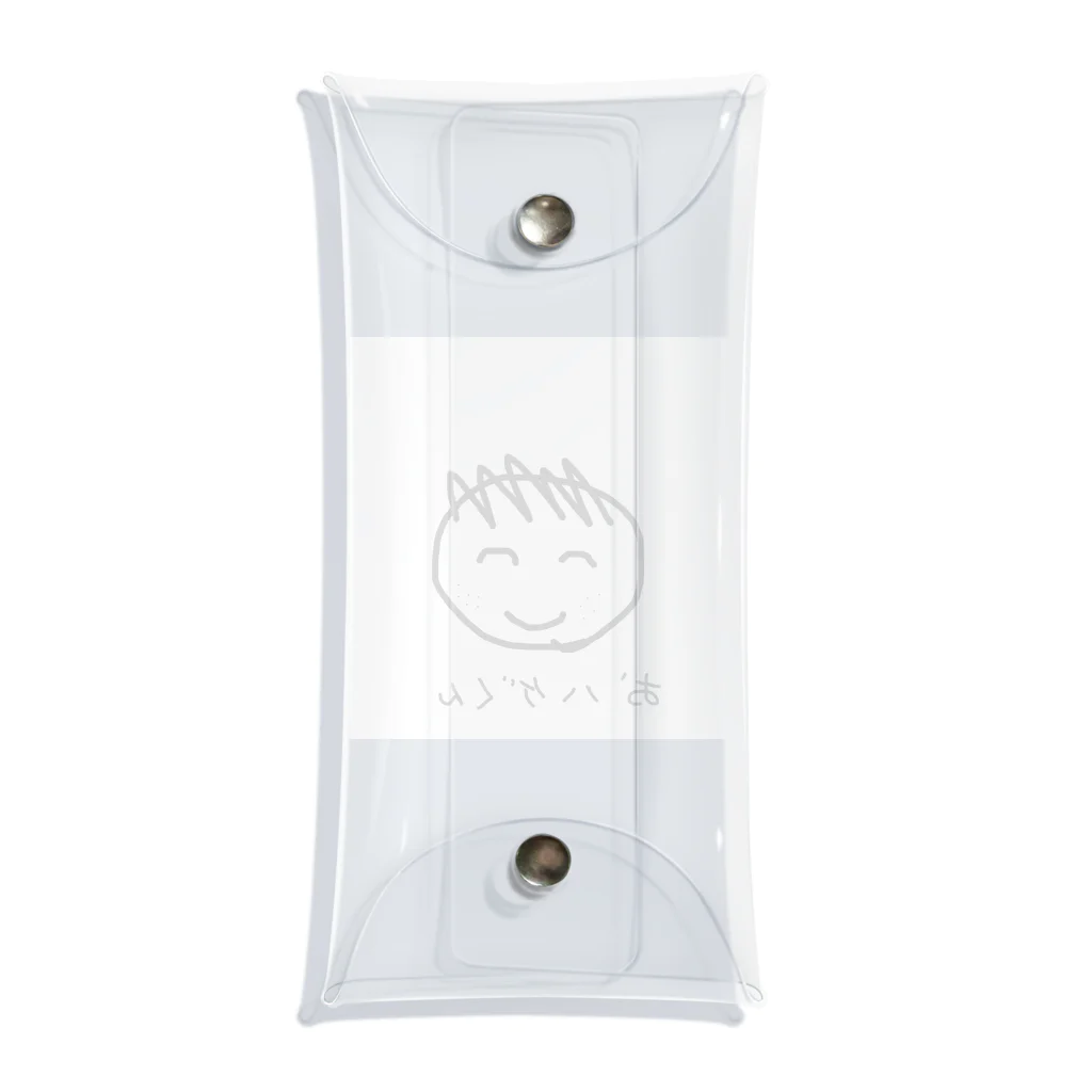 おハゲくんのお父ちゃんのおハゲくん Clear Multipurpose Case