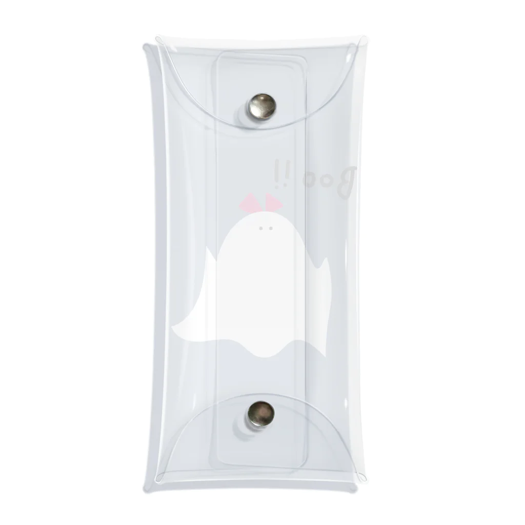 I ♡ YOUのあたし、おばけちゃんだよ！BOO！！ Clear Multipurpose Case